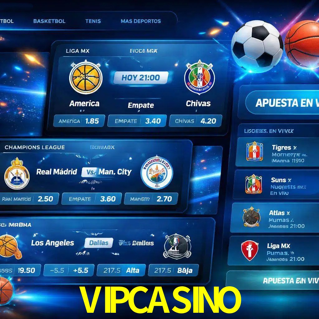 Mercados de apuestas deportivas VIPCASINO para jugadores en México